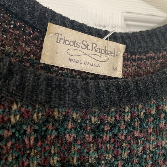 Tricots St. Raphael Vintage Wool Sweater Size M - Picture 3 of 5